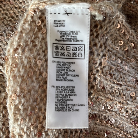 Forever 21 sparkle sweater - Picture 5 of 9